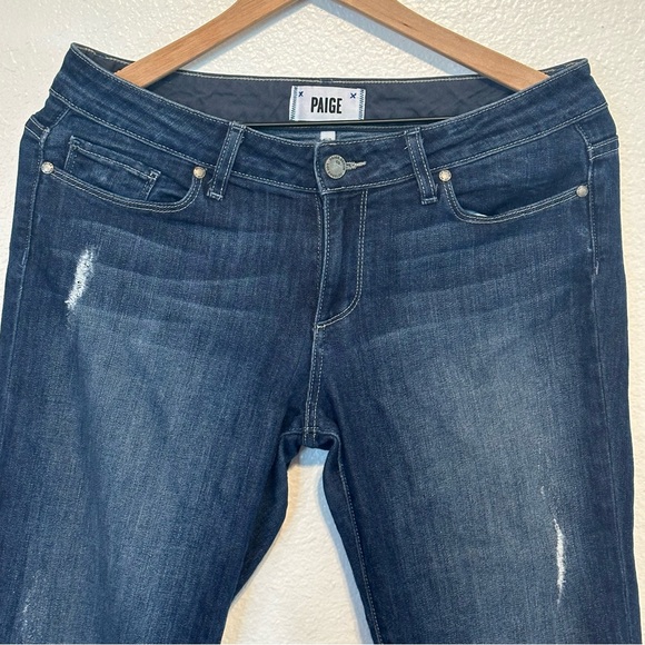 PAIGE Jimmy Jimmy Skinny Distressed Jean Mandi Dest. 27 - Picture 3 of 10